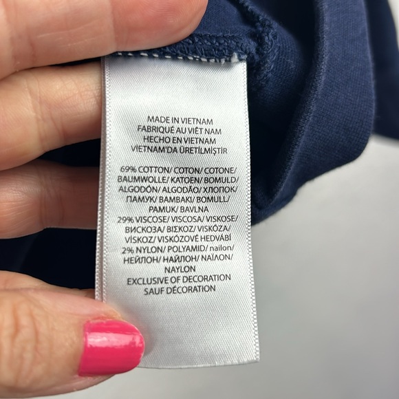 Polo Ralph Lauren quarter zip navy pullover - Picture 4 of 6